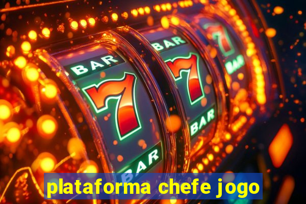 plataforma chefe jogo